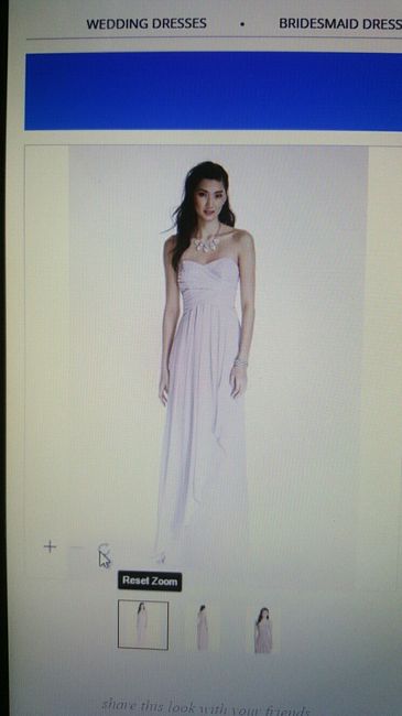 Bridesmaid dresses