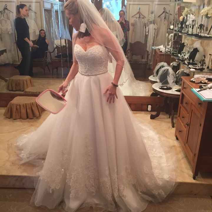 I said yes to the dress!  And a brag on my amazing daughter!