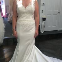 Beading/sparkle on bm dresses if none on my wedding dress? - 2