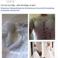 BEWARE ETSY SHOP RENZ RAGS / RENZ BRIDAL