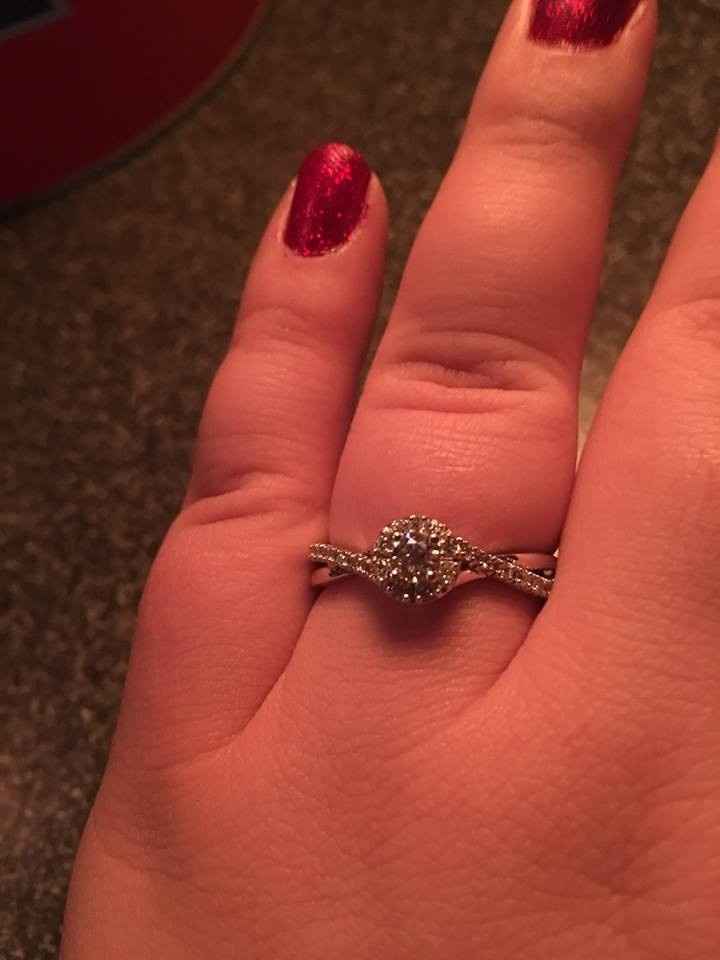 Engagement ring/wedding ring