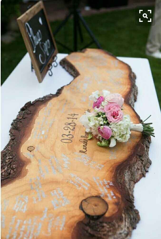 Show me your non traditional guest book! Or your inspiration!