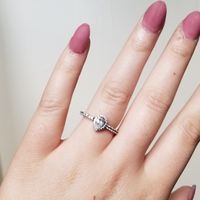 Small/tiny engagement and wedding rings? Let's show them off! - 1