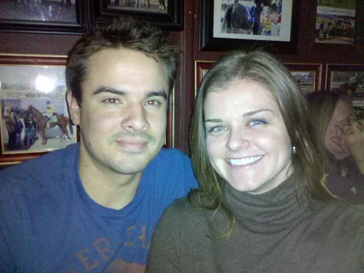 *Spin off* Fit Brides TBT post. Do any of you have your first picture with FH?!