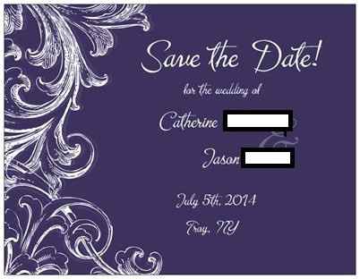 Show me your Save the Dates!