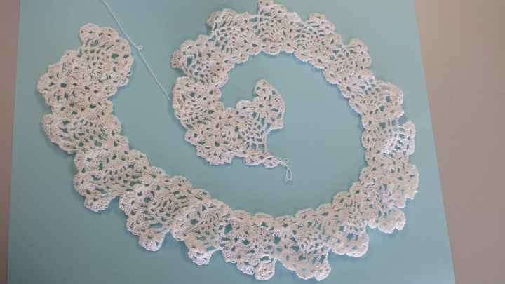My first DIY project...Bride's Hankie