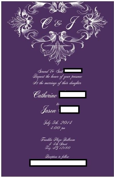 I need help ladies...Invitations