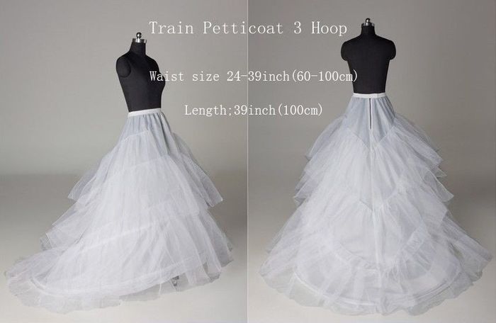 Petticoat for dress.