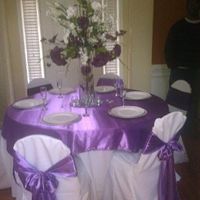 Flower and table mock up with pics!