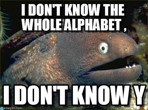 NWR: Let's make each other laugh....