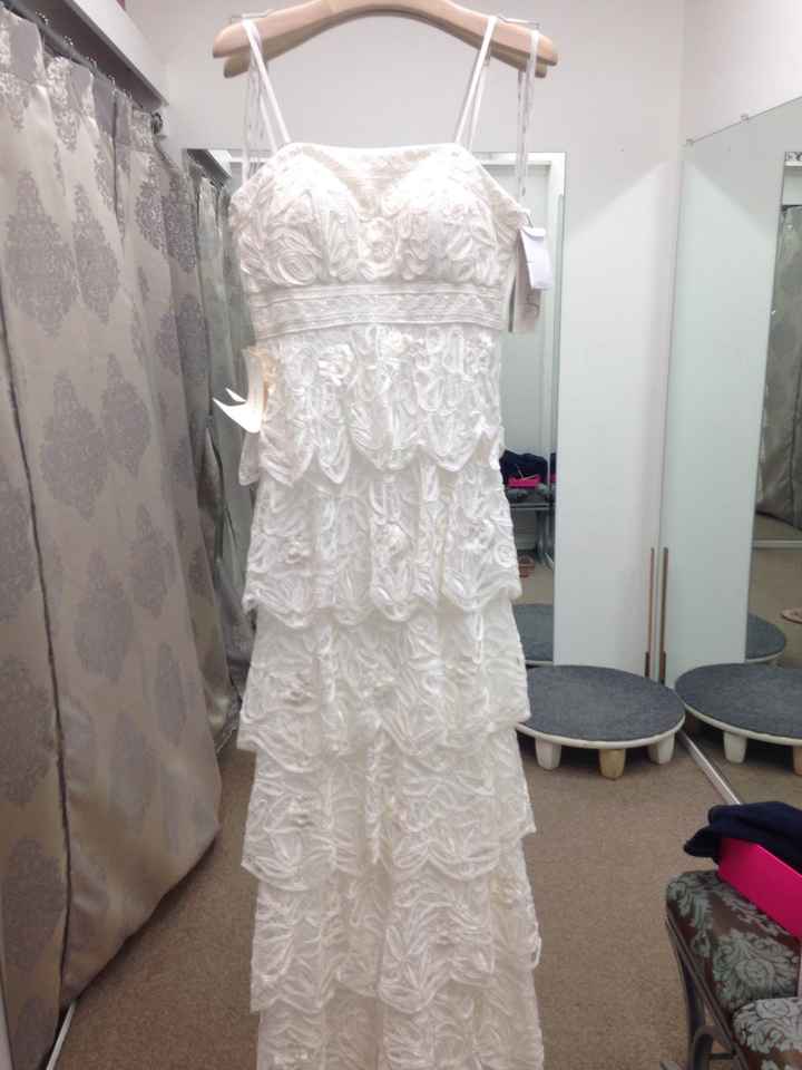 Annnnnnd my dress doesn't fit.