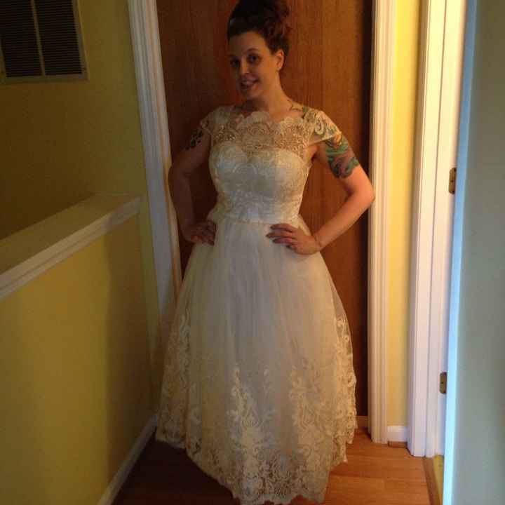 So I'm getting married tomorrow....