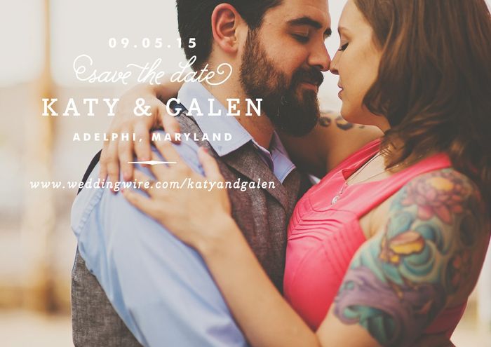 Save the date magnets