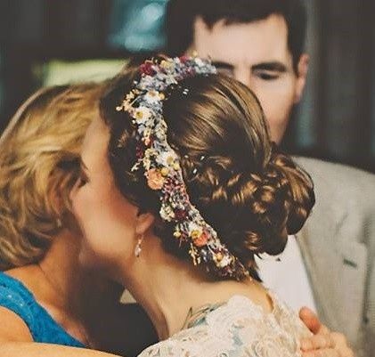 curly girls - wedding day hair style?