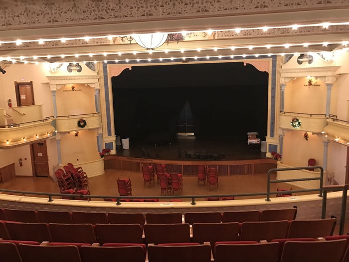 Getting married on stage