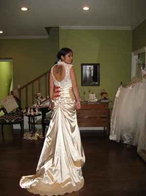 After nearly 8 months my dress is still not in.  Then my car breaks down.