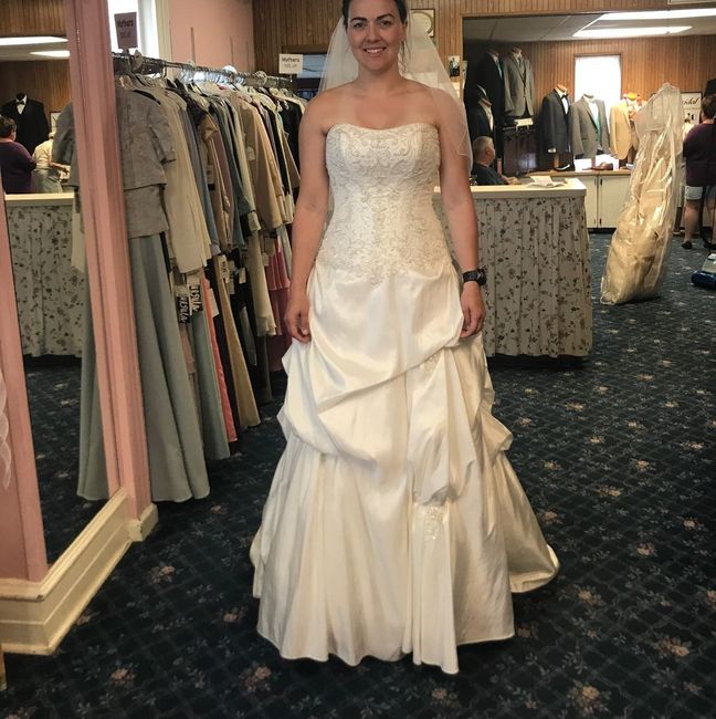 Bridesmaid dresses.. my gown is taffeta