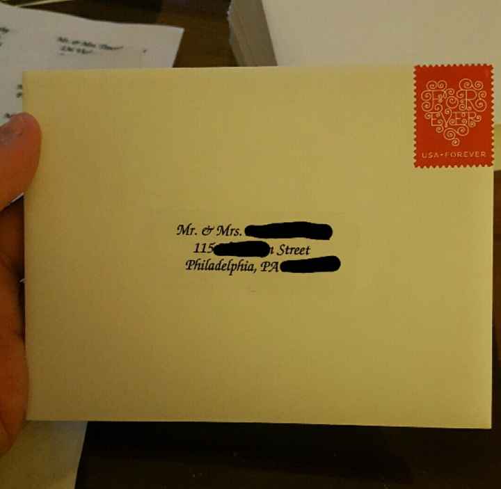 Save the date question