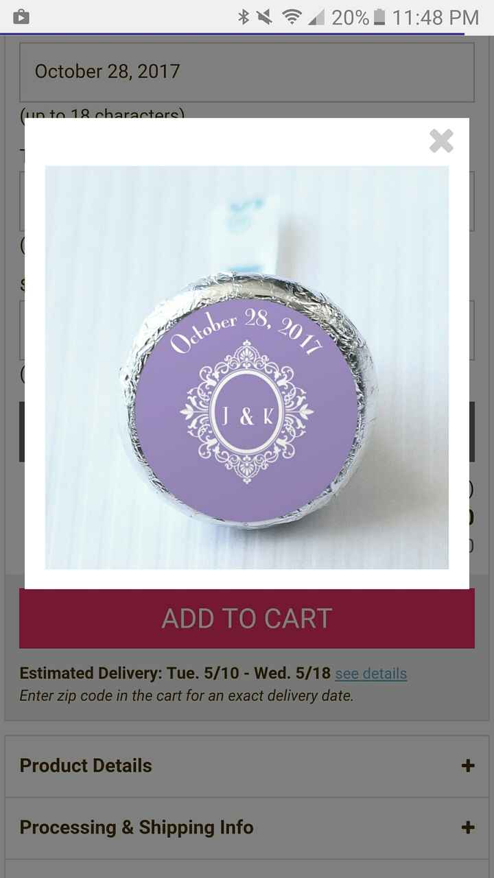 Need some ideas for favors