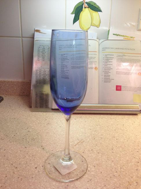 Couldn't find the Dollar Tree Post, Pic of the Dollar Tree Champagne Flute