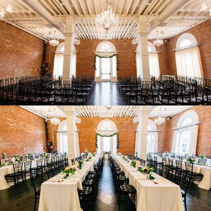 Ceremony & Reception in Same Room