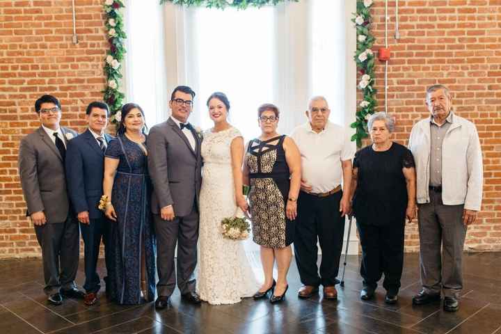 Show me the most awkward photo taken at your wedding!