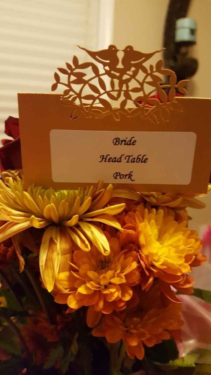 Escort cards - 1