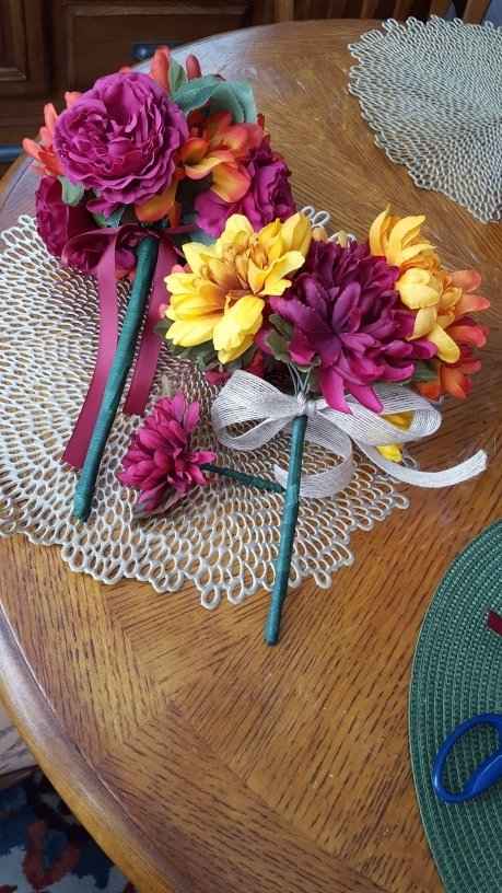  Making my own bouquets - 1