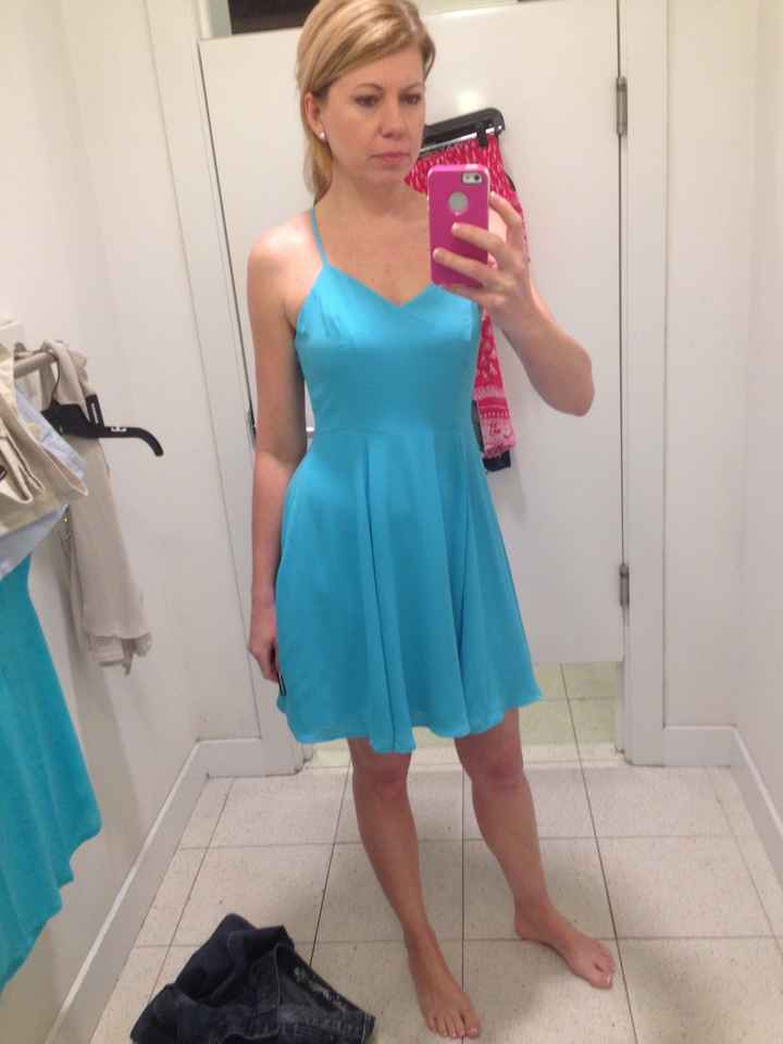 Bridesmaids dresses came WRONG. Two weeks till the wedding,  I think I'm gonna be sick.