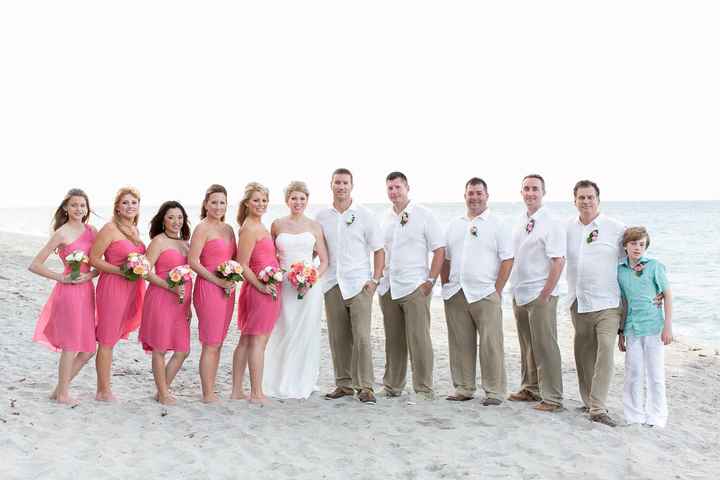 Beach Wedding Colors