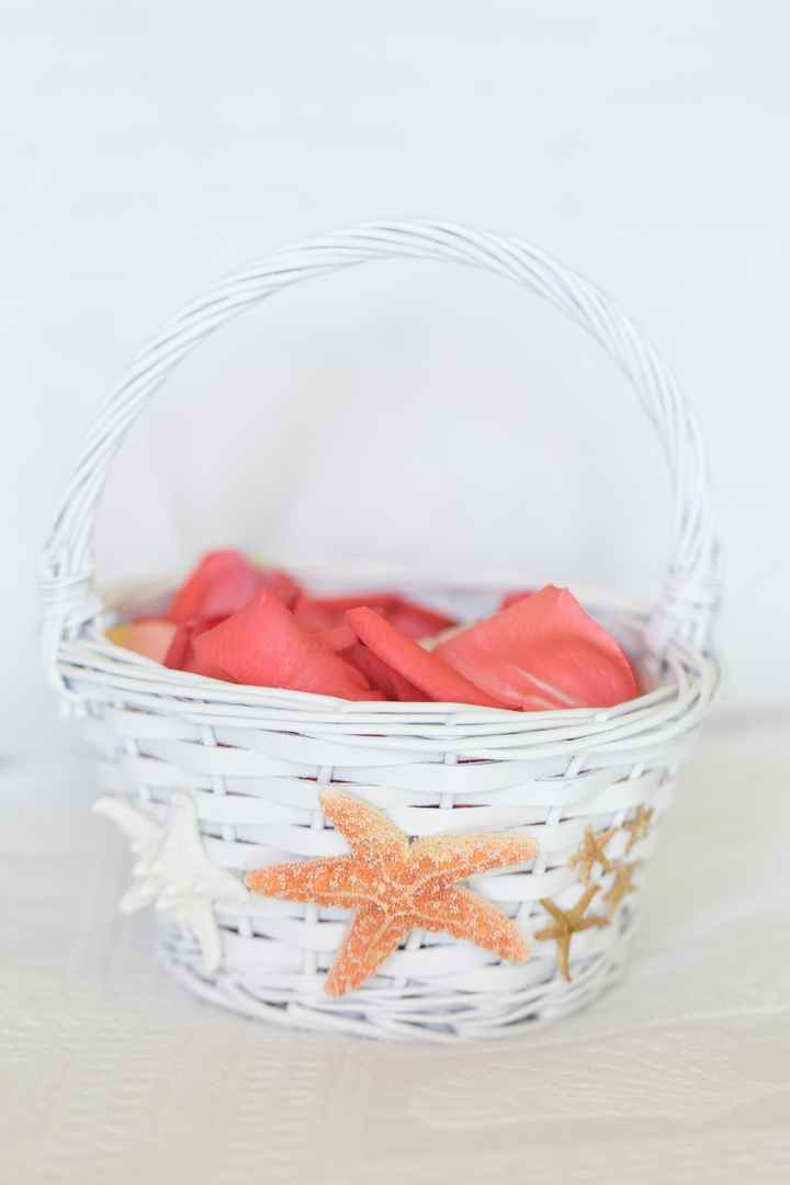 What is your flower girl/ring bearer carrying?