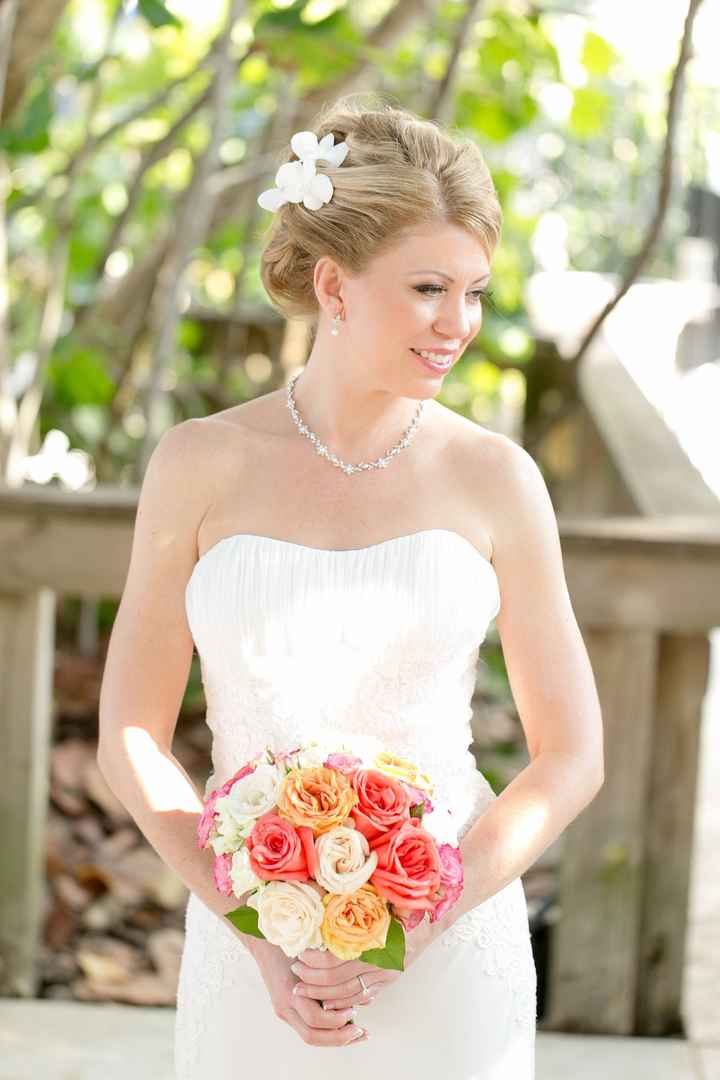 How large a bouquet should I get if I'm petite?