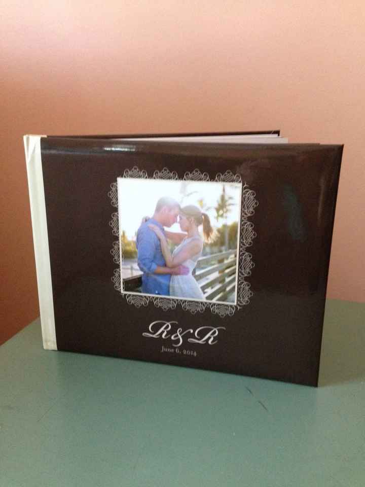 Got my photo guest book today and a collage from Shutterfly! w/pics