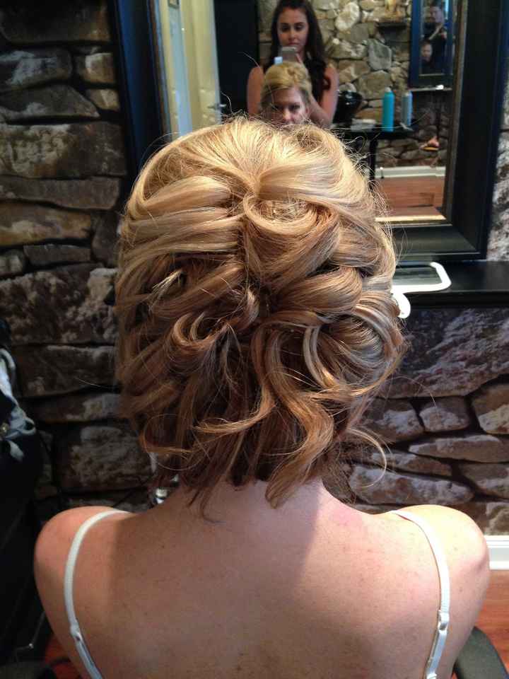 Hair trial #2. Happier this time around. (pics)