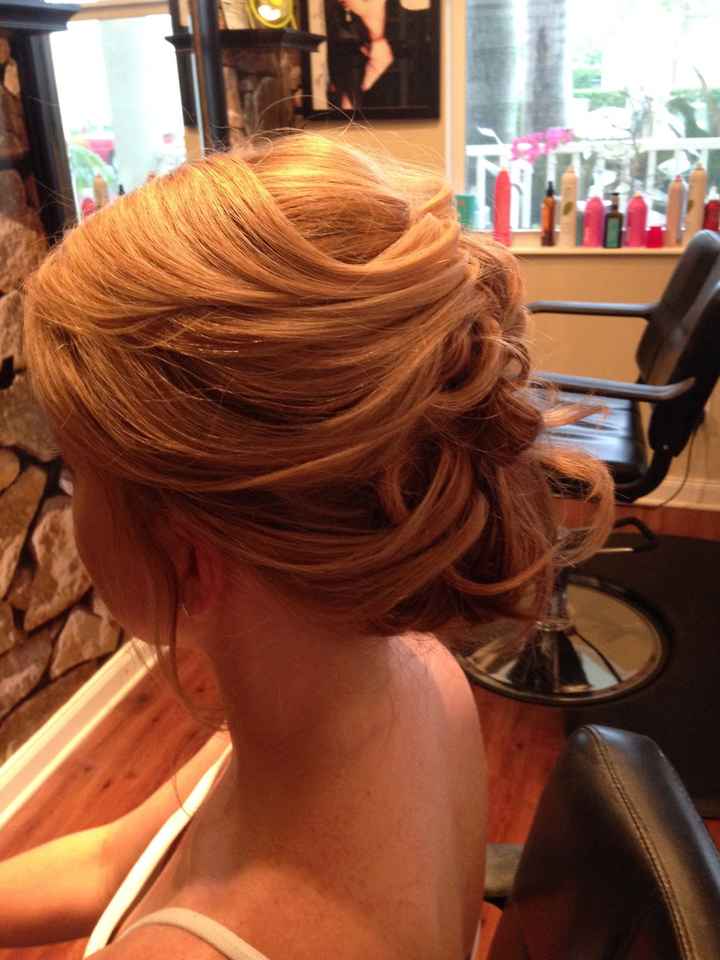 Hair trial #2. Happier this time around. (pics)