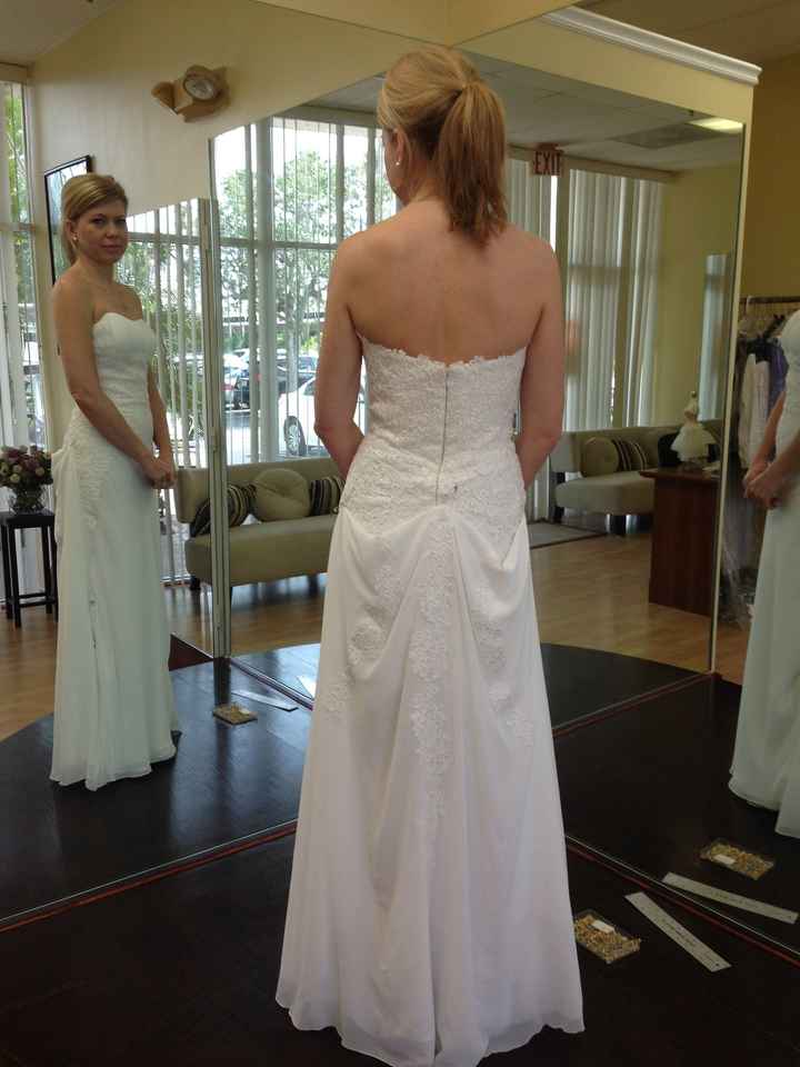 Bustle debacle update w/pic