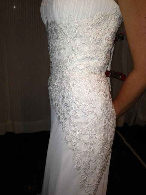 Pics of my dress! Need advice on accessories.