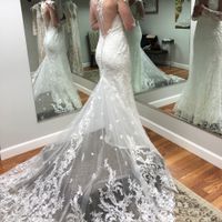 Wedding dress looks weird in the hips - 2