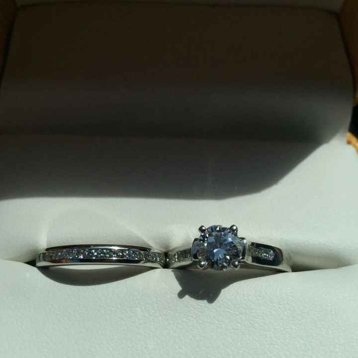 Engagement ring/wedding ring