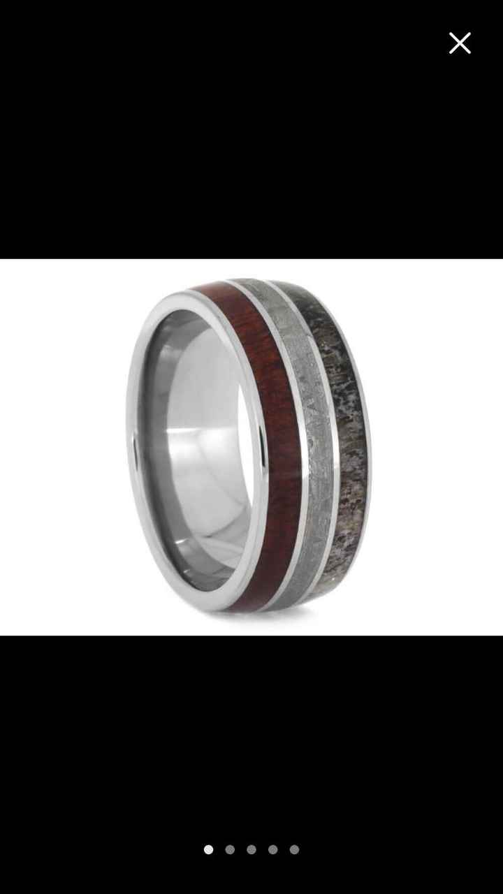 grooms wedding band.