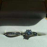 Engagement ring/wedding ring