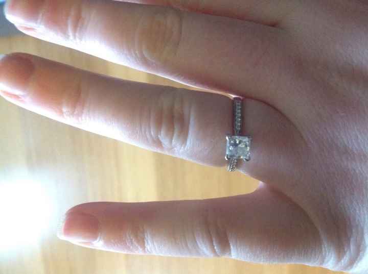 How many of you picked out your engagement ring??