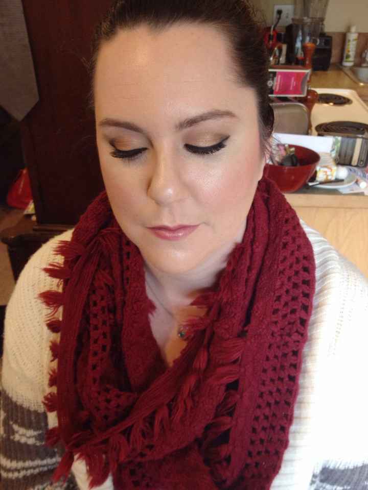Makeup trial... Opinions please!