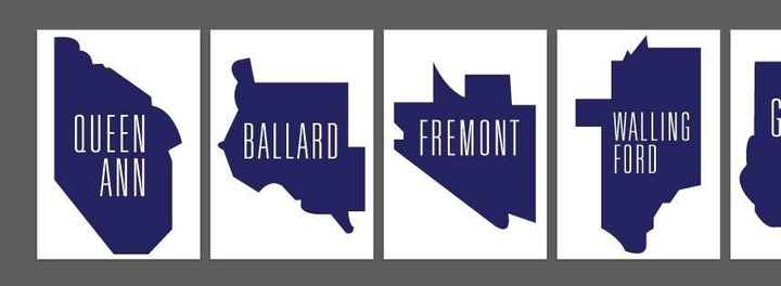 My Seattle neighborhood table "number" proofs are in!!!!!! Pictures included!