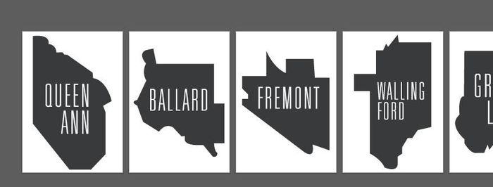 My Seattle neighborhood table "number" proofs are in!!!!!! Pictures included!