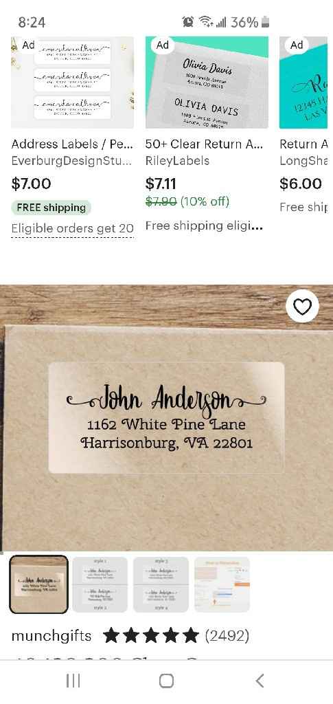 Addressing Invitations - 1