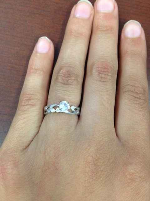 Let's see those beautiful rings!