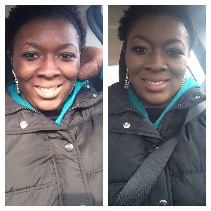 Makeup trail *pic* I'm just not sure...tell me what u think ladies