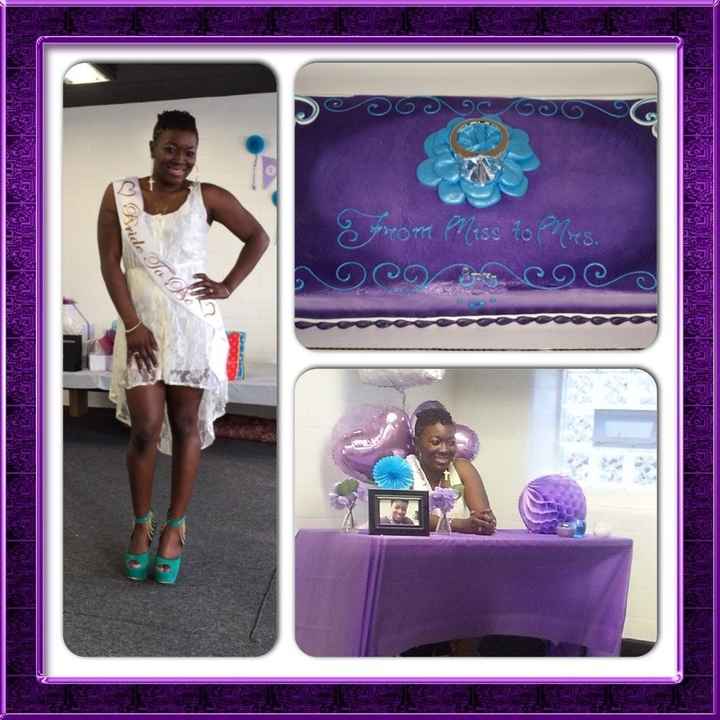 Had my bridal shower last weekend! *PICS*