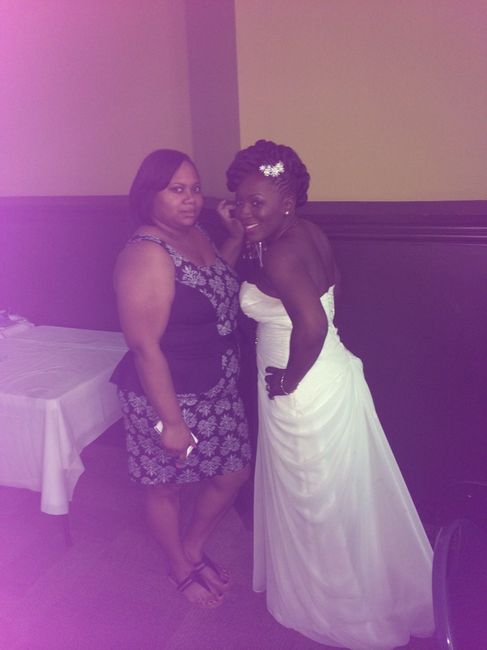 Back & married part 2...more pics & an update of my day